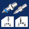 Hot Drill Bits for M3 M4 M5 M6 M8 M10 M12 Hot Melt Paste Extrusion Wire, Tungsten Carbide Shank Flat Round Tip for Metal