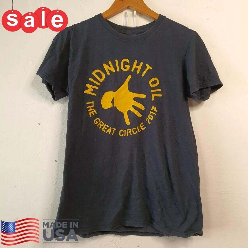 New Midnight oil great circle tour Gift For Fans Unisex S-5XL Shirt 1LU572 Unisex T-Shirt XXXL