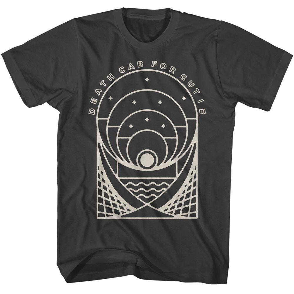 Death Cab for Cutie Geometric Men s T Shirt Alt Indie Rock Band Merch XXXL