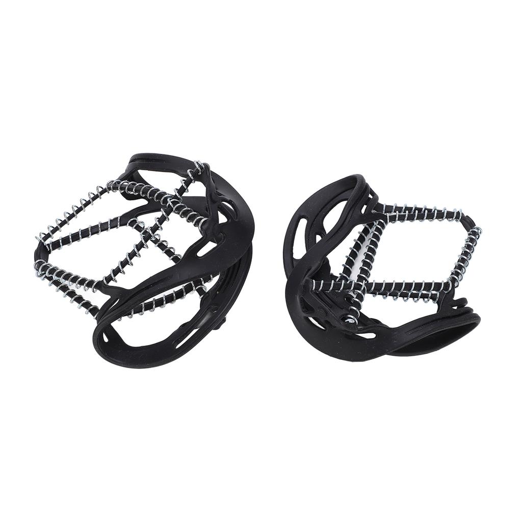 2 Piezas Agarre para Hielo y Nieve de Primavera para Exteriores Tacos de Tracción para Caminar Tacos de Tracción Antideslizantes para Hielo Crampones para
