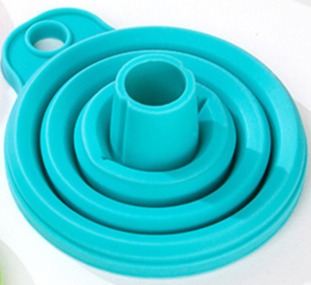 

Складная силиконовая воронка для жидкости FoodyMine розовый