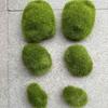 2/4/6/10PCS Micro Landscape Artificial Moss Rocks Flocking Foam Mini Moss Stone  Landscape Making