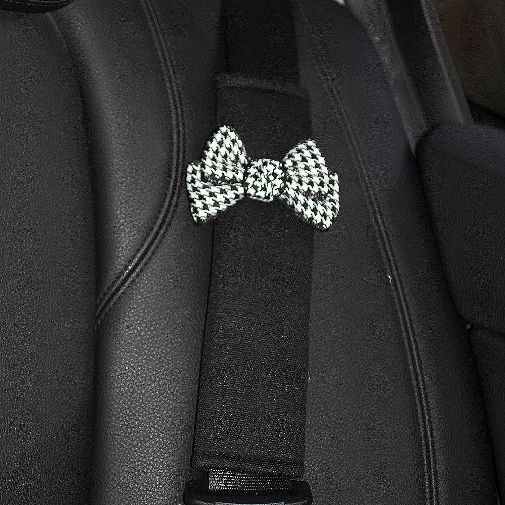 Summer Cartoon Car Seat Belt Shoulder Pads - Cute Car Interior Decoration for Women, Pair