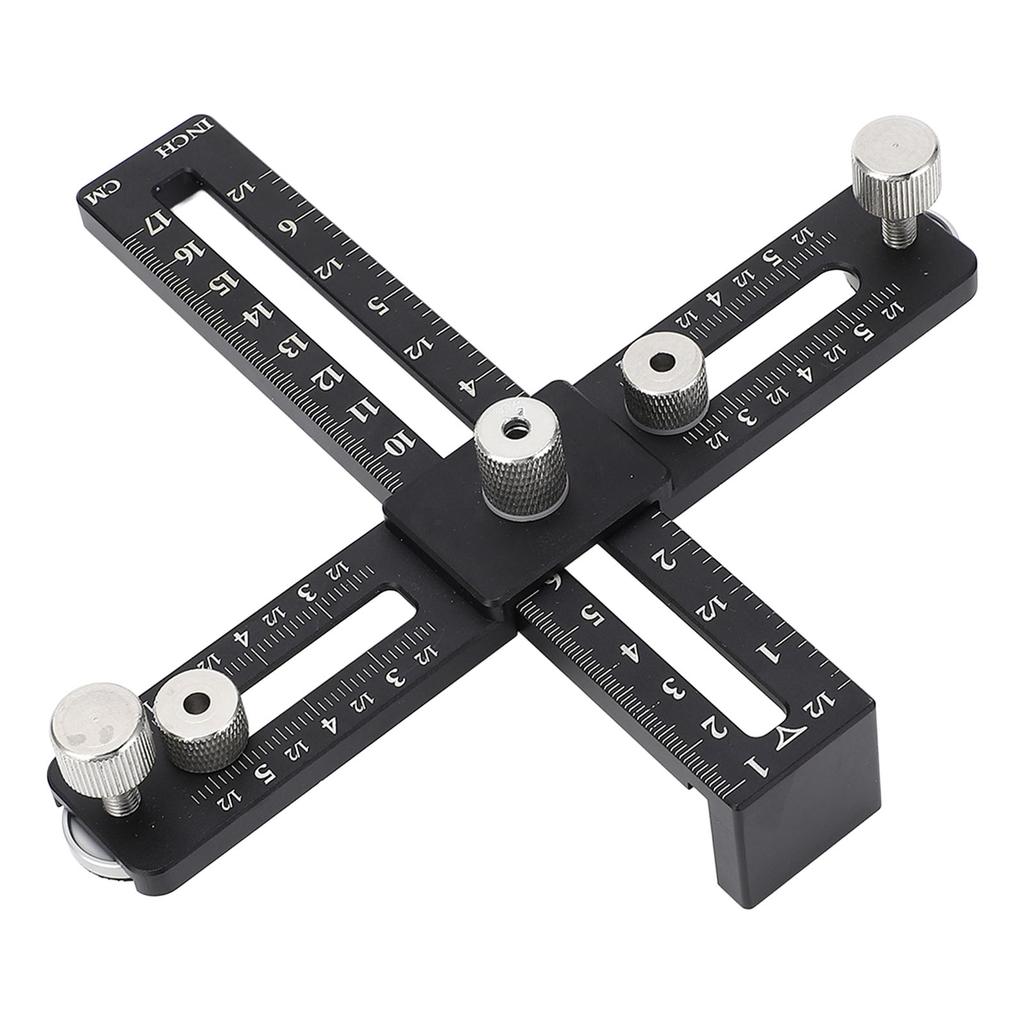 Cabinet Handle Template Tool Aluminium Alloy Punch Locator Drill Template   for Woodworking