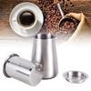 Coffee Sifter  Practical Coffee Powder Sifter Sieve Filter Container with Lid  Easy Cleaning Espresso Sifter