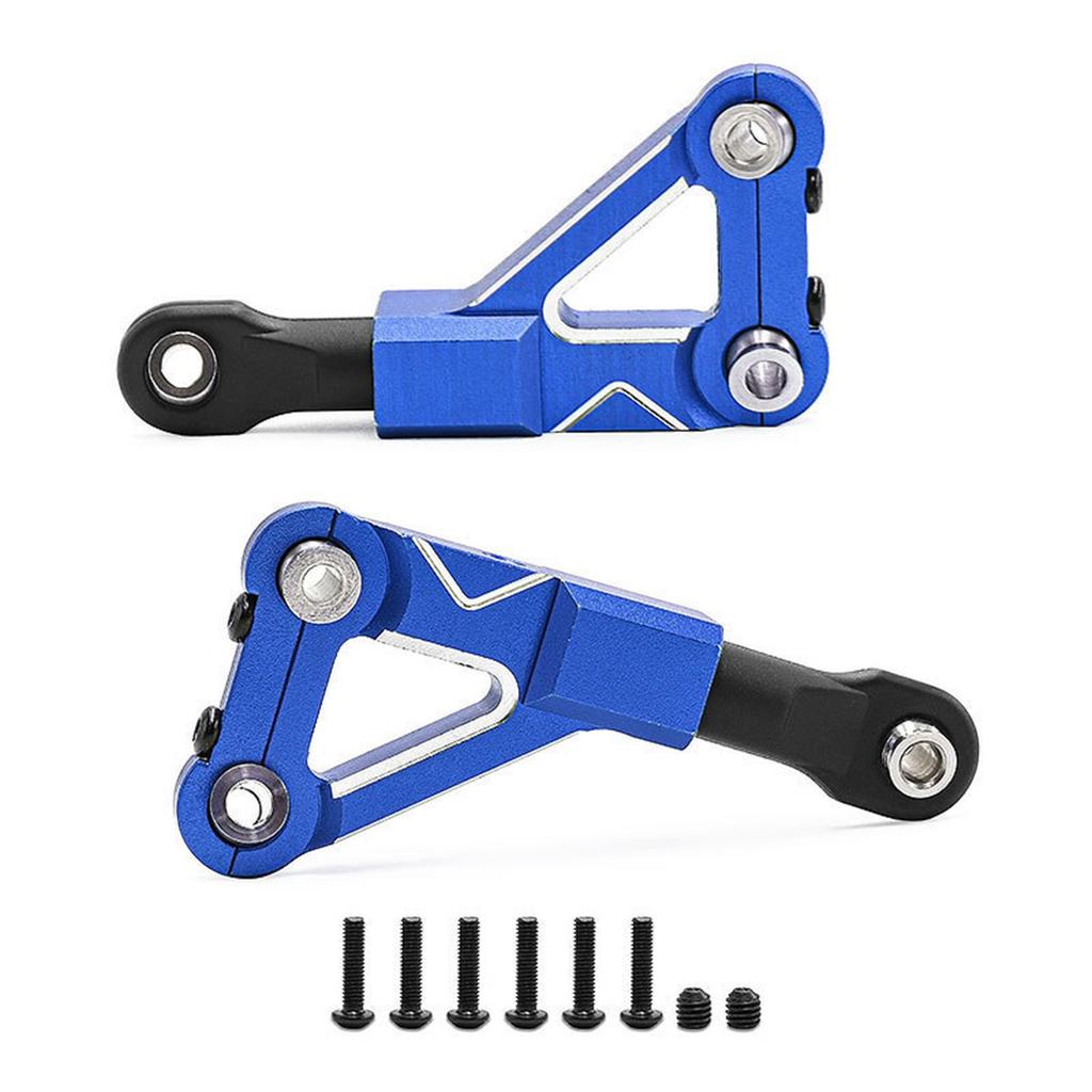 Metal Front Upper Arms Upgrades for 1/10 Truck Car Interior Parts Model Remote Car Model Front Upper Arms Replacement
