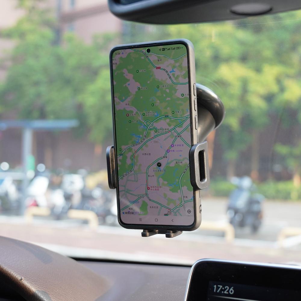 Universal Dashboard Car Mobile Phone Holder Multifunction 360 Degree Hi-Q Windshield Phone Mount Car