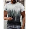 Men T-Shirt Women Tees 3D Print Short Sleeve Comfortable Sportwear T Shirts