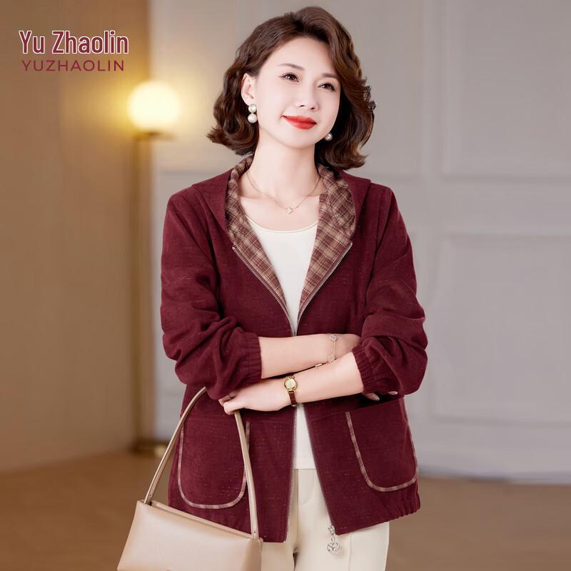 YUZHAOLIN Women s Hooded Lightweight Jacket 5XL