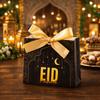 10Pcs Multicolor Eid and Ramadan Gift Boxes Star/Moon Satin Ribbon Bow Ramadan Gift Box DIY Simple Gift Packaging Bags