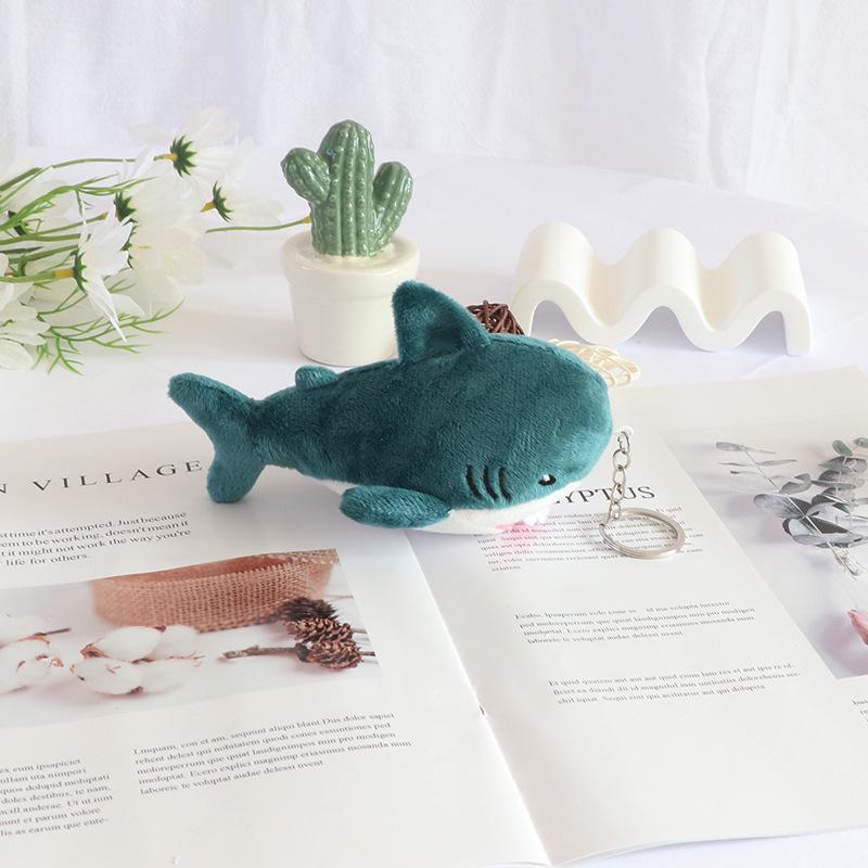 Shark Plush Keychain - Cute Pendant Toy for Couples