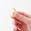 14K 18K Gold Plated Round Circle Gold Plated Hoop Earrings For Women Korean Fashion Ring Earrings Jewelry Accessories