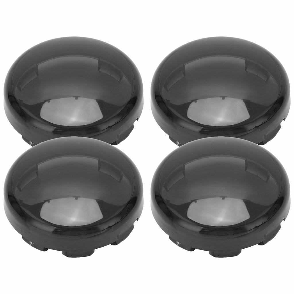 4pcs 6cmCelsius2.36in Motorcycle Turn Signal Light Lens Cover ABS Motorbike Accessories