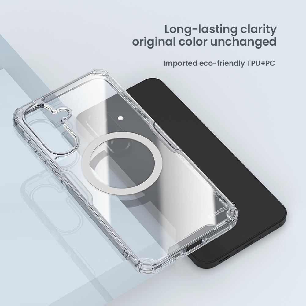 NILLKIN For Nillkin for Samsung Galaxy A56 5G Phone Case Nature TPU Pro Magnetic Back Cover Slim Silicone Case