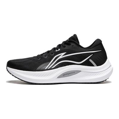 LiNing Cushioning Anti Slip Wear Resistant Breathable Support Rebound Low Top Casual Running Shoes Men's Black ARHU021-6