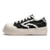 Disney X Li Ning Honey Platform Casual Shoes Women's Low top Black/Ecru AGCU046-1