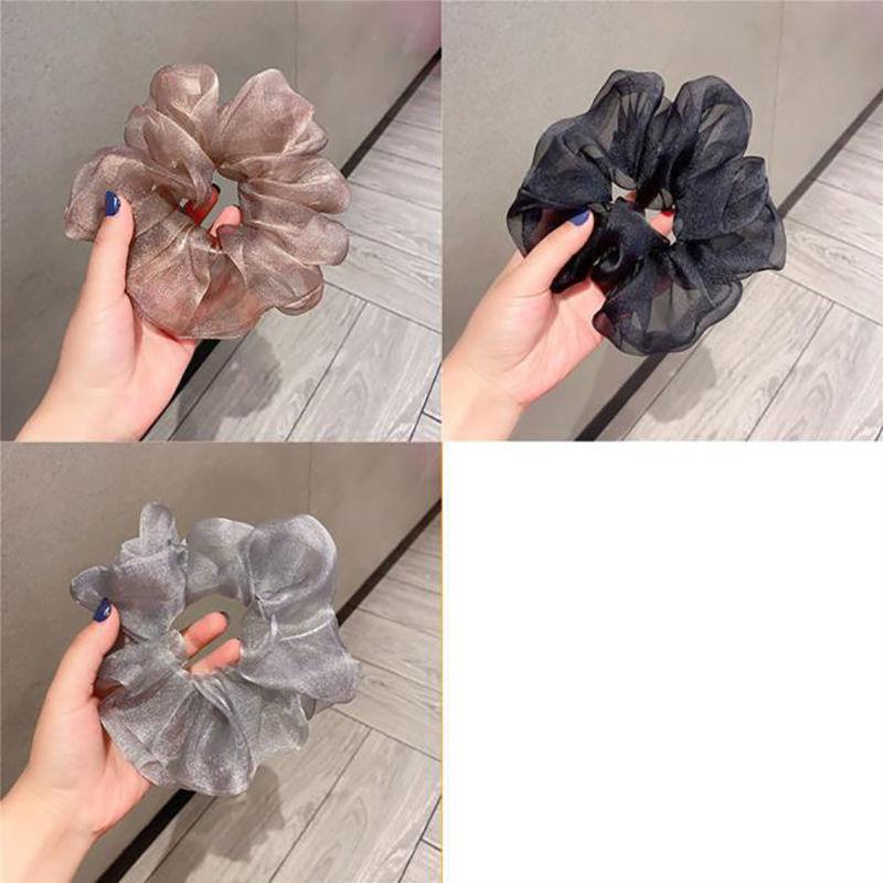 Mesh Tie Headpiece Hair Cord Collar-ring Girl Aurora Scrunchie