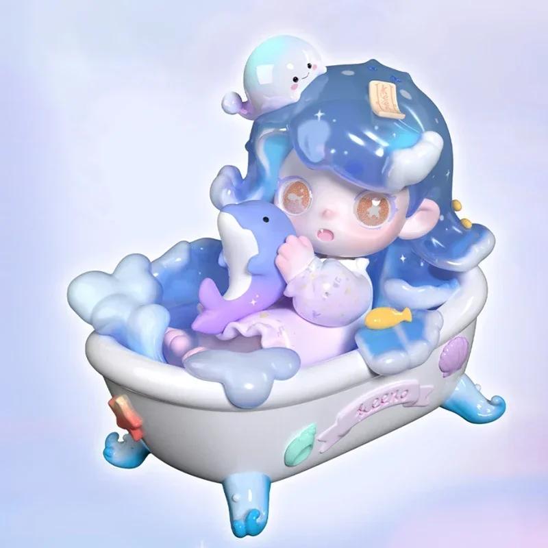 Keeno WISH ON THE SEA BREEZE Series Blind Box Mystery Box Toys Cute Action Anime Figure Kawaii Model Gift