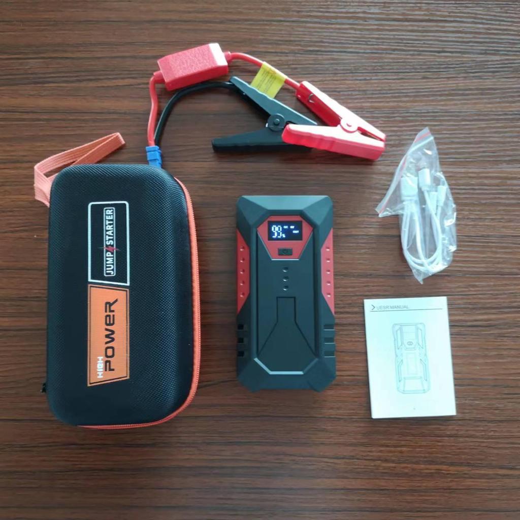 12V Car Emergency Jump Starter - Vehicle Battery Booster Device