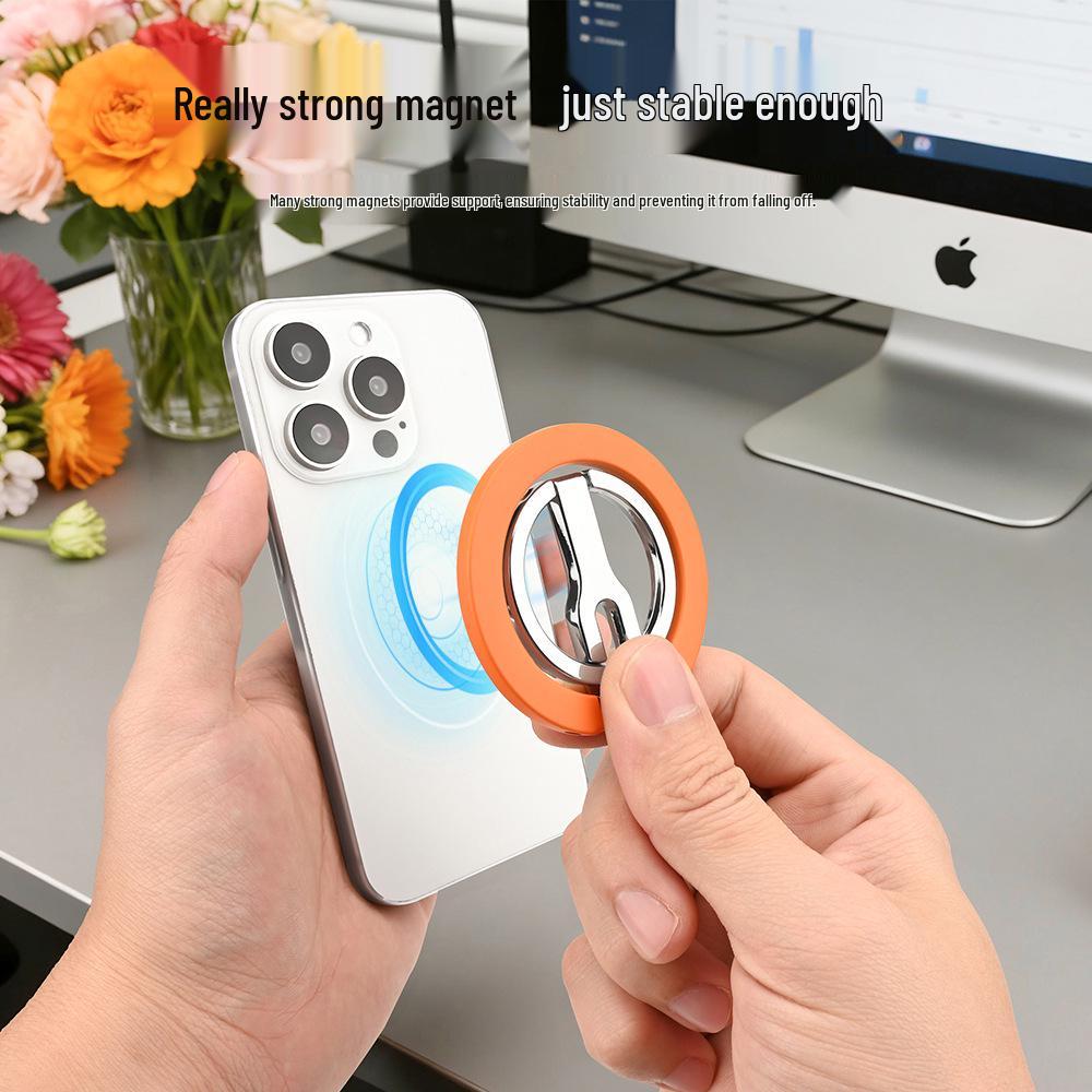 Foldable Desktop MagSafe Holder: Super Strong Universal Magnetic Phone Stand