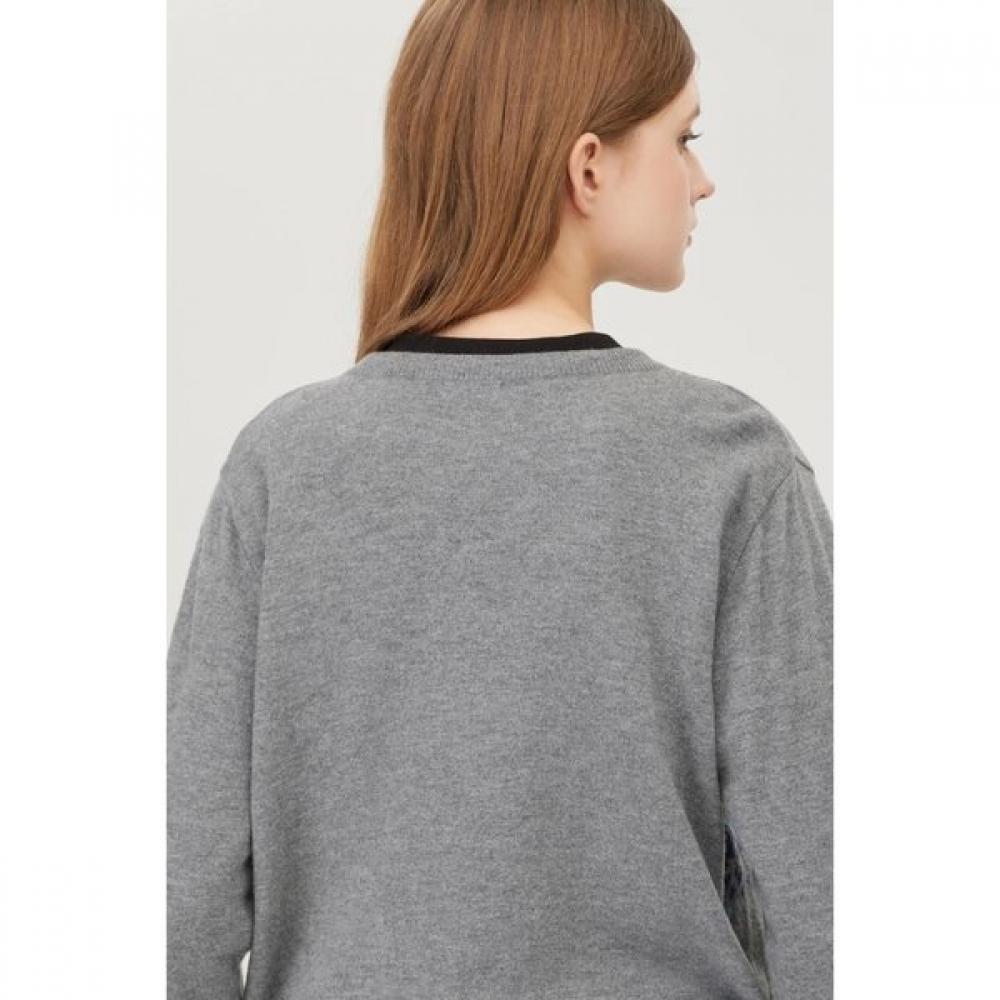 Nordic Horn Button Wool Cardigan Bakce3561