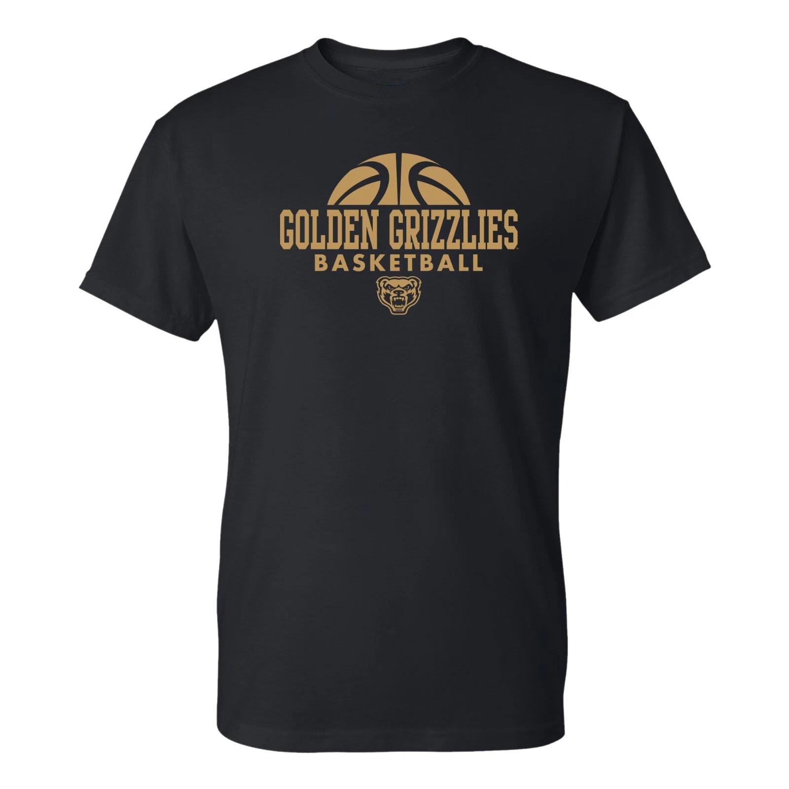 Oakland University Basketball Hype T-Shirt - Black 2XL