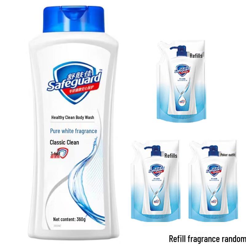Safeguard Classic Pure Care Shower Gel Set