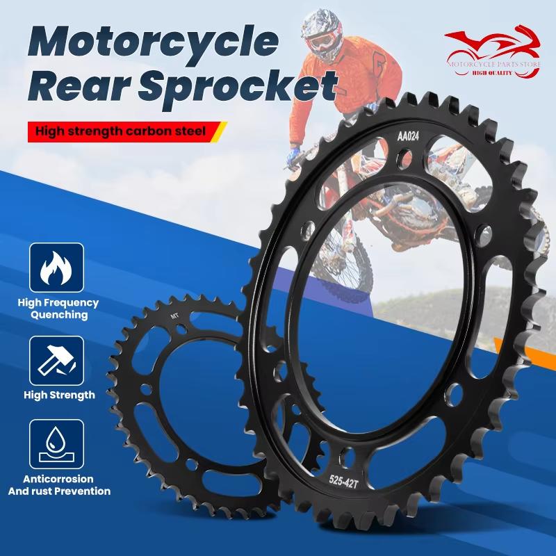 525 16T Front 40T 42T 45T Rear Sprocket For HONDA NT1100 DCT CBR1000 CBR600 CBR1000RR CBR1000RA CBR 600 1000 F RR RA Fireblade