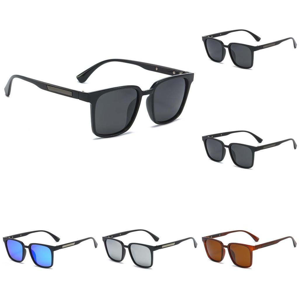 Men's Classic Retro Driver Sunglasses Uv400 Polarized Square Shades For Fishing Driving