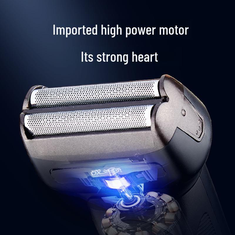 Cross-Border LZ-688 3-in-1 Electric Shaver: Razor, Nose Hair Remover & Hair Clipper