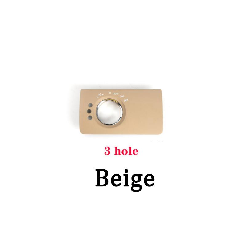 Biltillbehör Interiör Strömbrytare för framljus Knapp Panel Trimskydd För Benz W164 ML GL 300 350 450 500  2007-2011