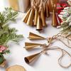 6Pcs Vintage Antique Finished Hanging Bell Hangable Xmas Tree Pendant  Tree Decorations