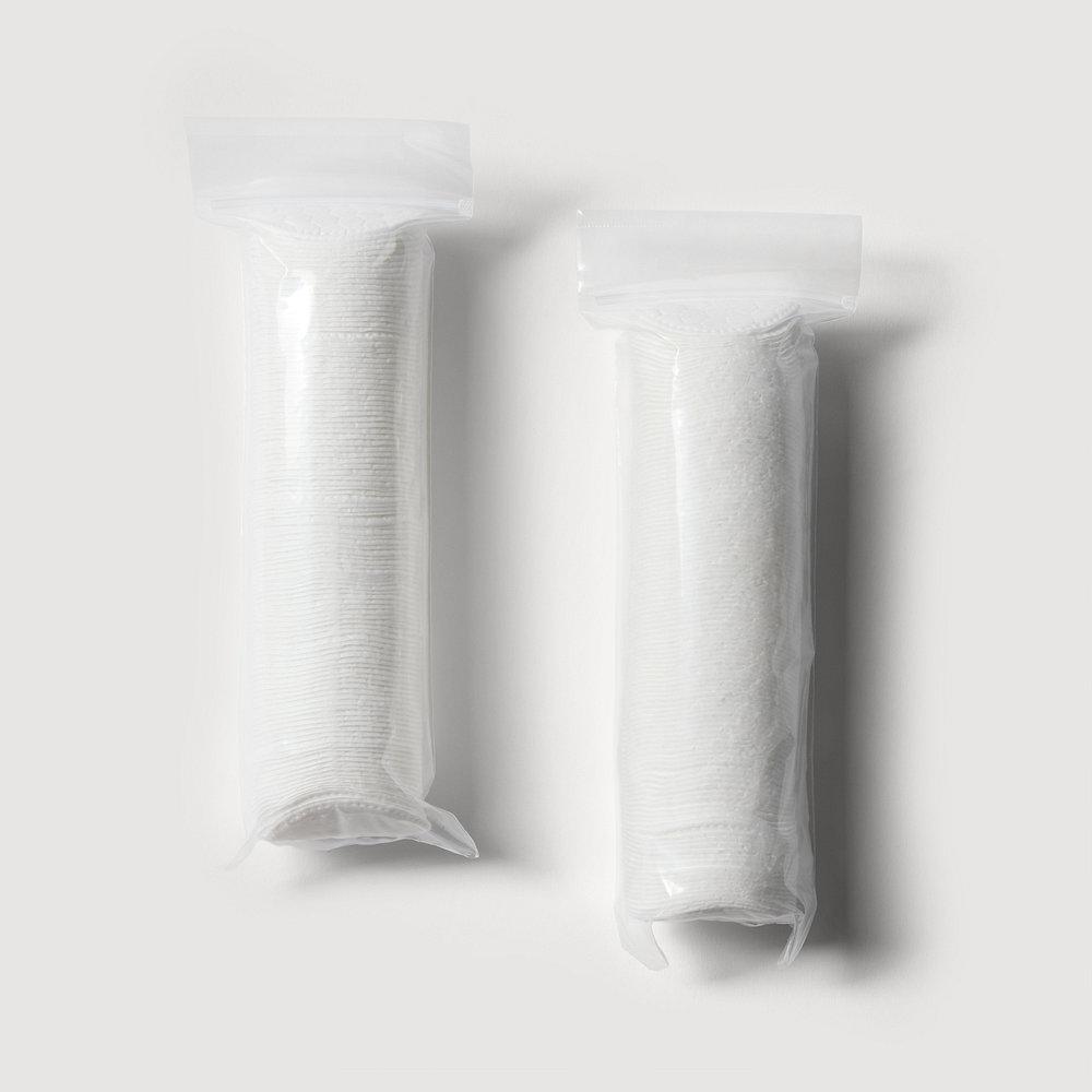 200 Embossed Round Cotton Pads