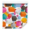 3D Wallpaper Colorful Pattern for Living Room and Bedroom 50x1000