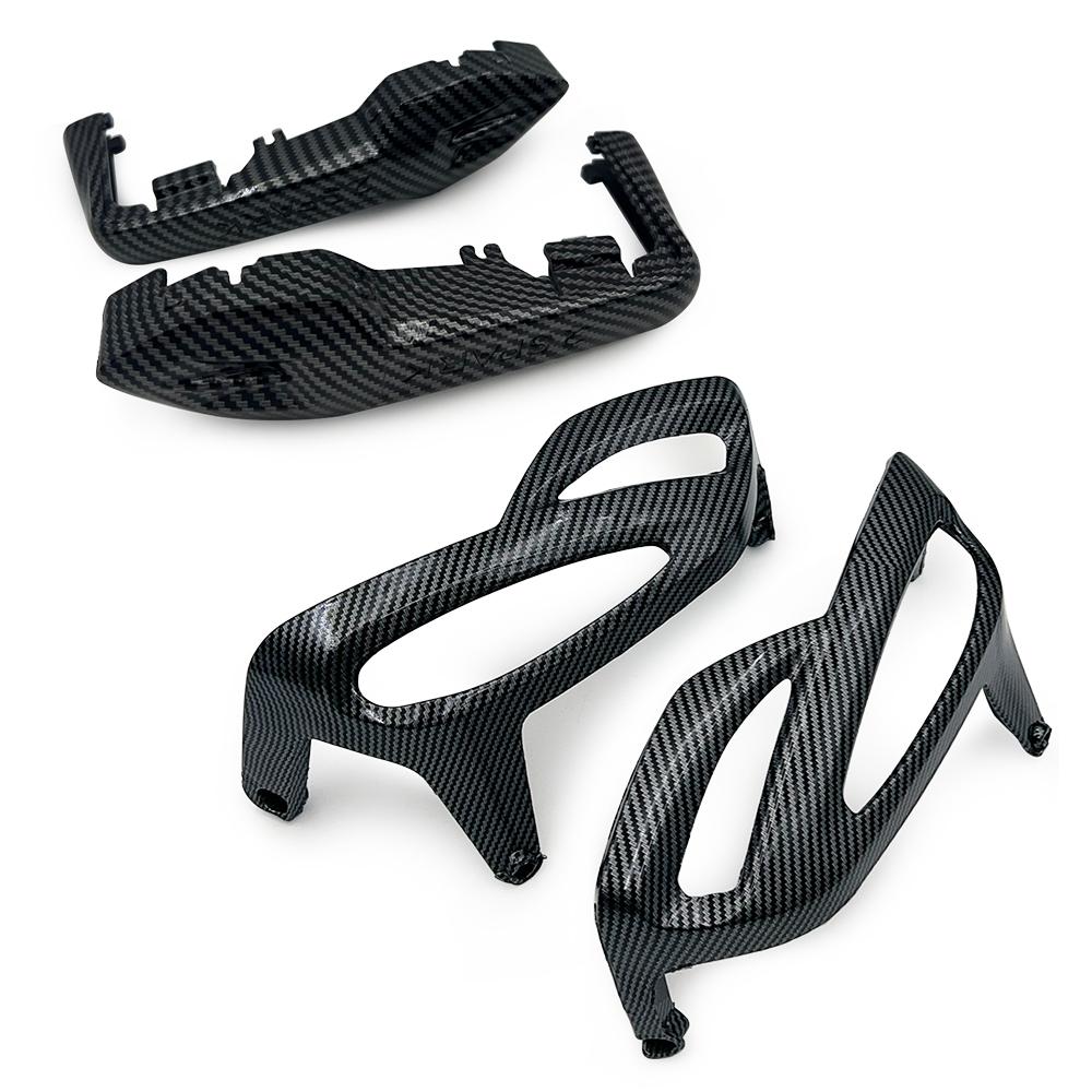 Motorcycle Spark Plug Covers ABS Carbon Fiber Cylinder Head Engine Guard Side For BMW R1200GS R1200R R1200RT R1200S R1200