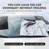 1 Stück Universelle Passform Auto Sonnenschutz/Schneeabdeckung/Schnee-/Eisschutz, Sommer UV-Schutz, Winter Fahrzeug Frostschutz, Schneeabdeckung