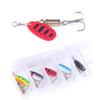 Lure Bait New Color Rotating spinner4.5cm5.2g-6#Hook Box Bionic Fake Bait Bass and Red Snapper Special Bait