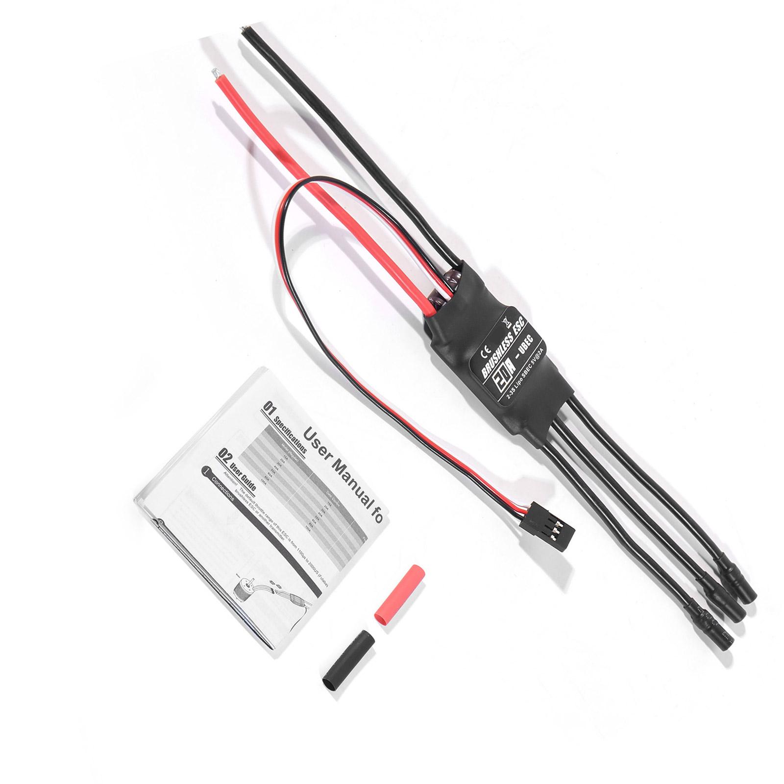 

Brushless ESC Electronic Speed Controller Versatile Brushless ESC Electronic Speed Controller for RC Helicopter Aircraft 20A