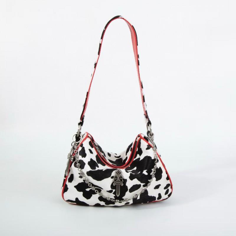 

Ранний 2025 года Модная сумка через плечо Универсальная Подмышечная Crossbody Высокая мода. 27x8x18cm