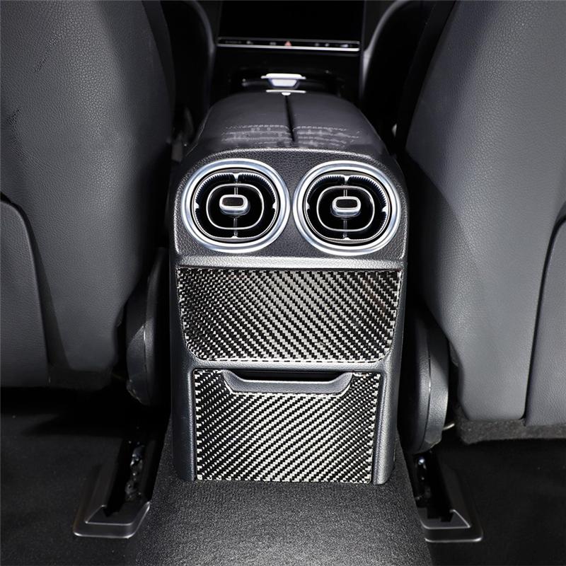 ABLZ-Storage Box Panel Car Storage Box Panel Protection Trim Sticker Accessories For C-Class W206 C200 C260