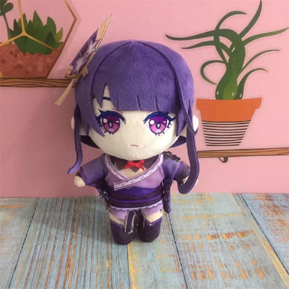 Genshin Impact Plush Dolls Citlali Arataki Itto Bennett Al Haitham Raiden Shogun Klee Cartoon Anime Figure Soft Stuffed Toys