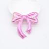 20Pcs 60*60mm Shiny Leather Bow Tie Appliques for Clothes Hat Sewing Supplies Patches DIY Headwear Hair Clips Decor Accessories