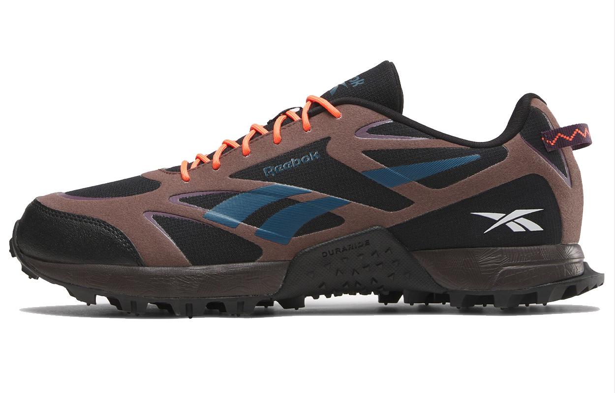 Reebok Износостойкие Низкие Беговые Кроссовки Унисекс Черно-Оранжевые 100204888 42