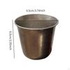 Retro Stainless Steel Cup Water Mug 300ml Shatterproof Tumbler Drinking Glasses Coffee for