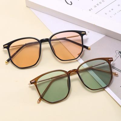 Square Shape Sunglasses Men Korean Style Anti-Glare Man Sun Glasses Holiday Travelling Outdoor Women'S Sunglass