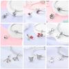 Copper Charms Beads Perfume Animal Butterfly Pendants Fit Original Bracelet Diy Jewelry