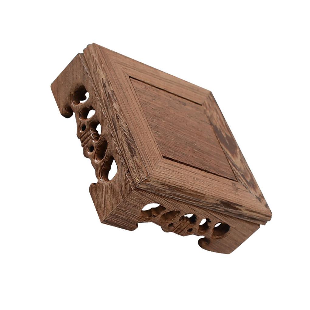 

Сервировочный поднос, украшение для растений, квадратная курильница, основание чайника, деревянная подставка для бонсай, держатель, подставка, полка, церемония