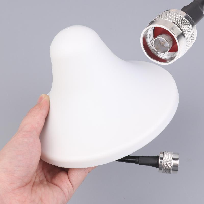 1Pcs N Male Connector Phone Booster Repeater Amplifier Antenna 2G 3G 4G Lte 800-2500/2700Mhz Indoor Ceiling Antenna