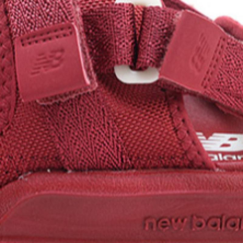 New Balance Crv Sandals Burgundy