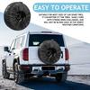 Universal Car Cover Storage Bag Large Waterproof Dustproof Foldable Pouch with Handle for Truck SUV Tire Cover Garage Storage